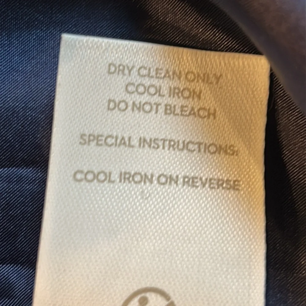 Boden British Tweed Red Navy Houndstooth Skirt Size 4L - Picture 10 of 10